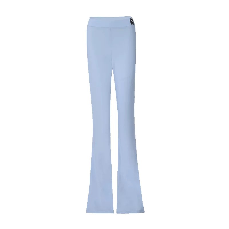 Latin Dance Pants High Waist Bell Bottom Flared Practice Trousers, view 12