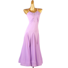 Lilac ombre ballroom dress photographed on the mannequin