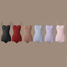 Latin Dance Leotard Sweetheart Cami Backless Practice Bodysuit, view 20