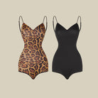 Latin Dance Leotard Ladder Cutout Side Spaghetti Strap Bodysuit, view 2
