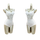 Latin Dance Leotard Corset Lace Up Front Sweetheart Bodysuit, view 4