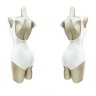 Latin Dance Leotard Corset Lace Up Front Sweetheart Bodysuit, view 7
