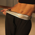 Sauna Sweat Latin Dance Pants High Waist Cuffed Practice Joggers, view 5
