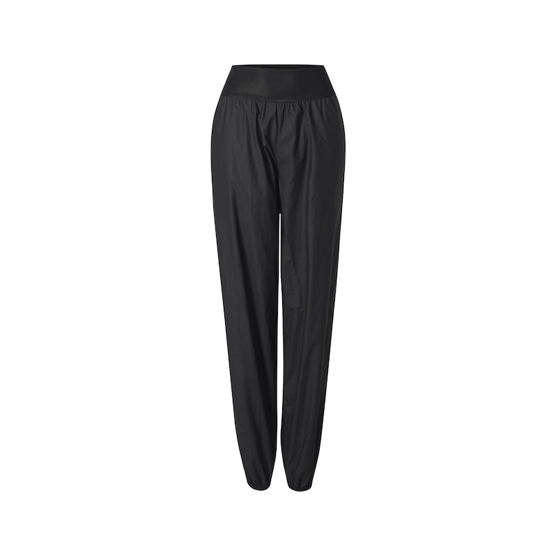 Sauna Sweat Latin Dance Pants High Waist Cuffed Practice Joggers, view 6