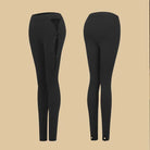 Lace Up Latin Dance Pants Cut Out Hip Slim Practice Trousers, view 2