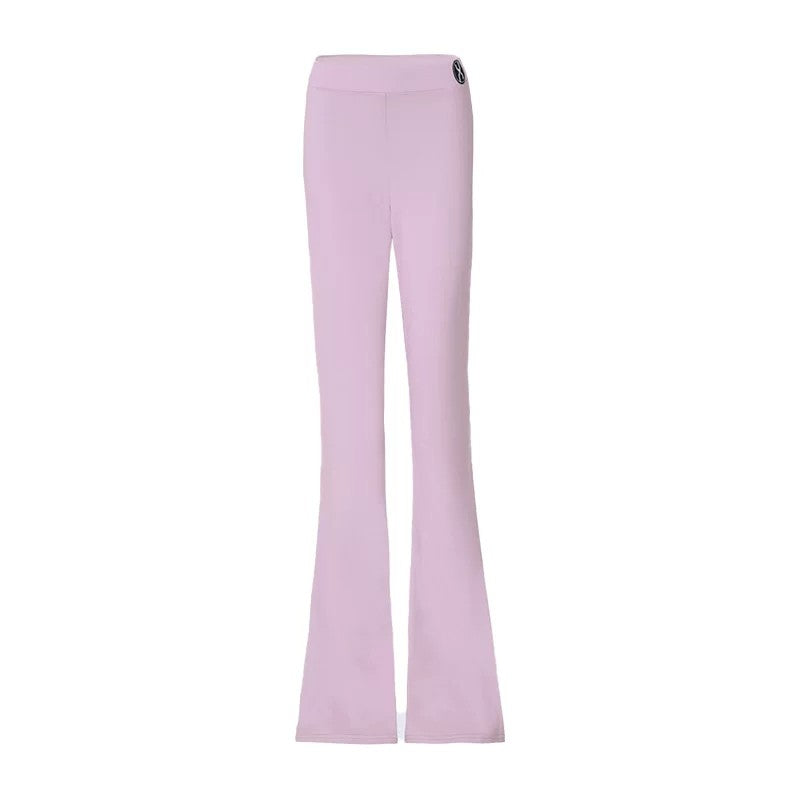 Latin Dance Pants High Waist Bell Bottom Flared Practice Trousers, view 10