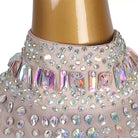 Close-up of the jewelled collar
