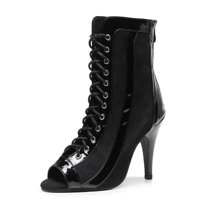 Black Dance Boots Best Shoes for Heels Dance Class TTdancewear