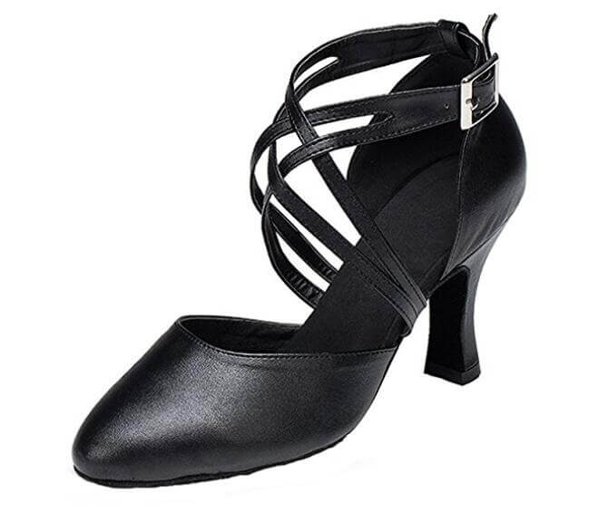 Bottes De Danse Latine K92 - Bottines Salsa Tango Open Toe Pour Femmes
